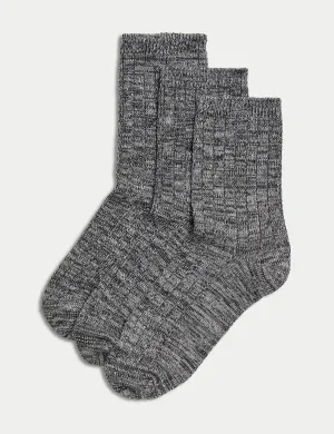 3 pairs of Marks & Spencer Thermal Sumptuious Soft Ankle Socks