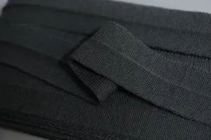 30mm Wool Binding - Dark Grey