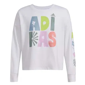adidas - Kids' (Junior) Long Sleeve Waist Crew T-Shirt (IQ5941)