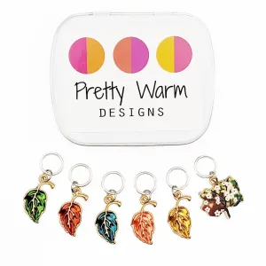Autumn Glory Stitch Markers | Knitting Supplies
