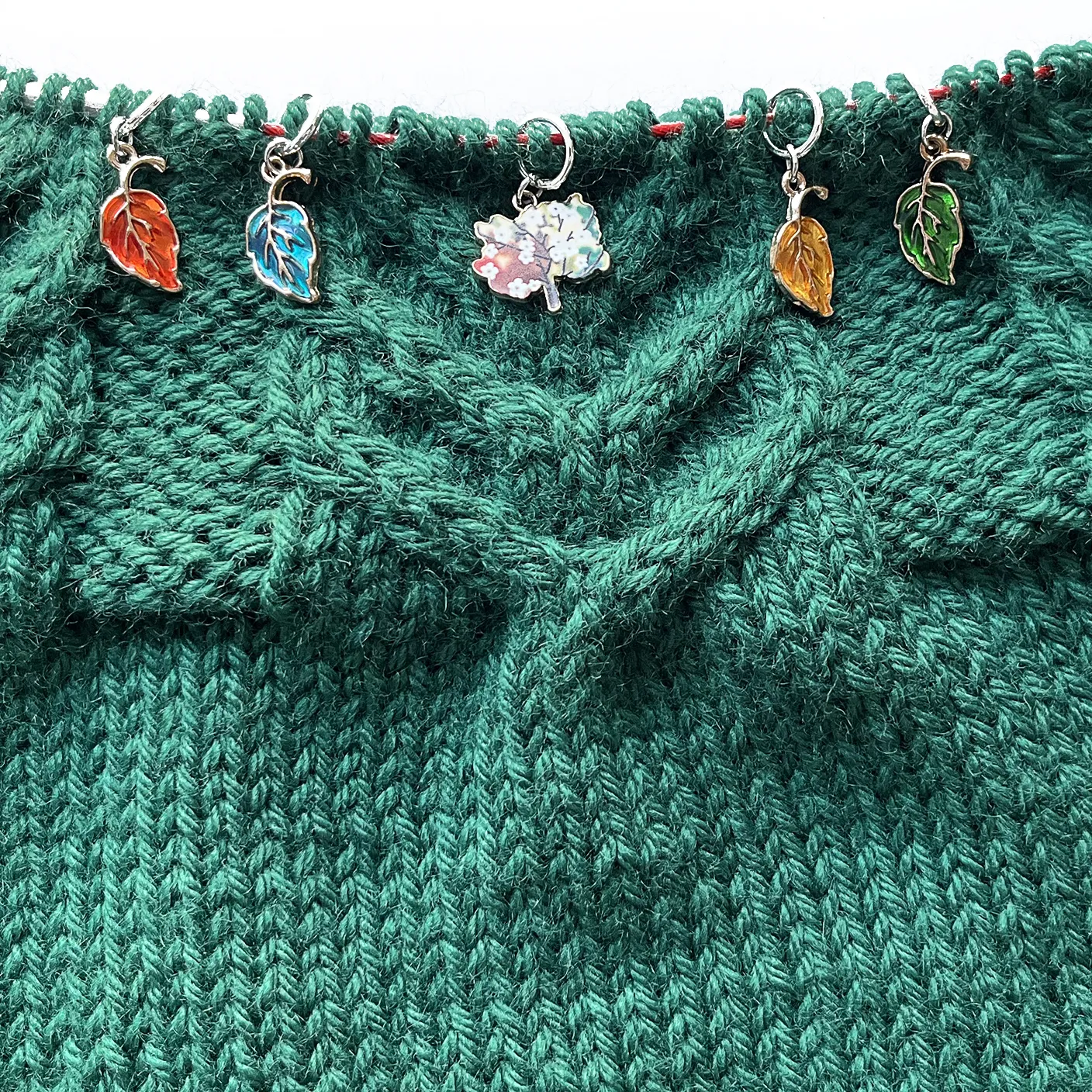 Autumn Glory Stitch Markers | Knitting Supplies