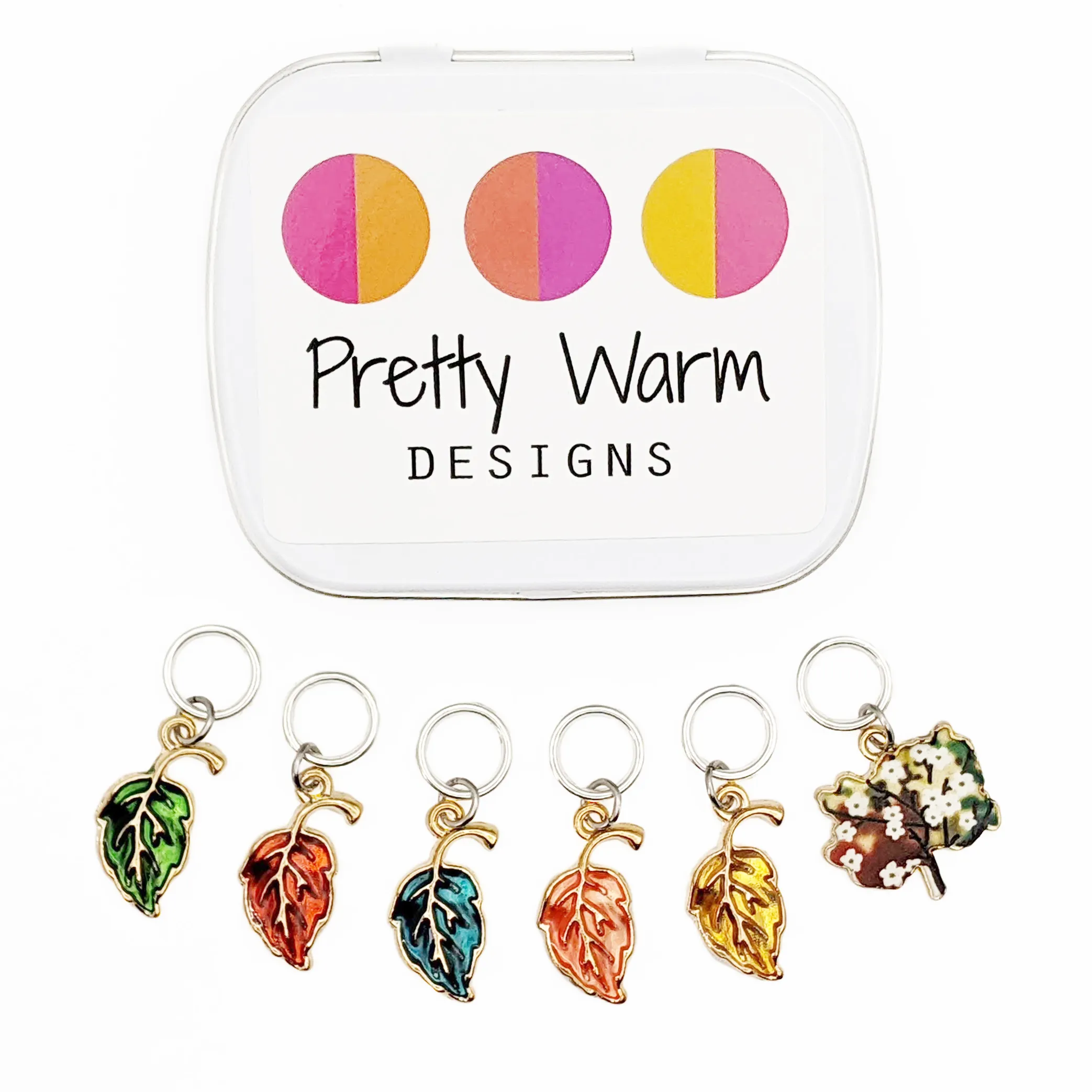 Autumn Glory Stitch Markers | Knitting Supplies
