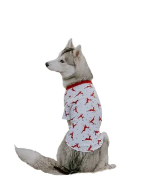 Big Dog Reindeer Pajamas