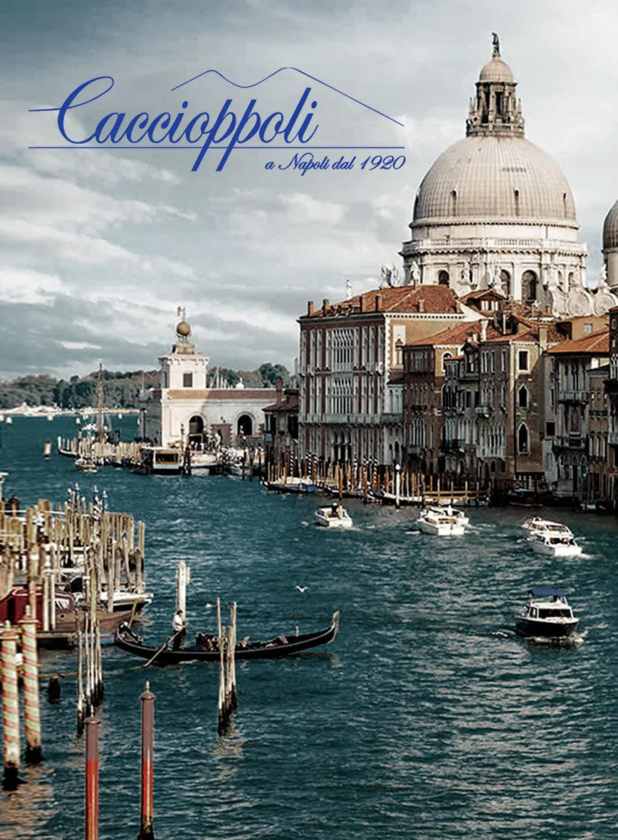 Caccioppoli Genio Blue Wool Pants