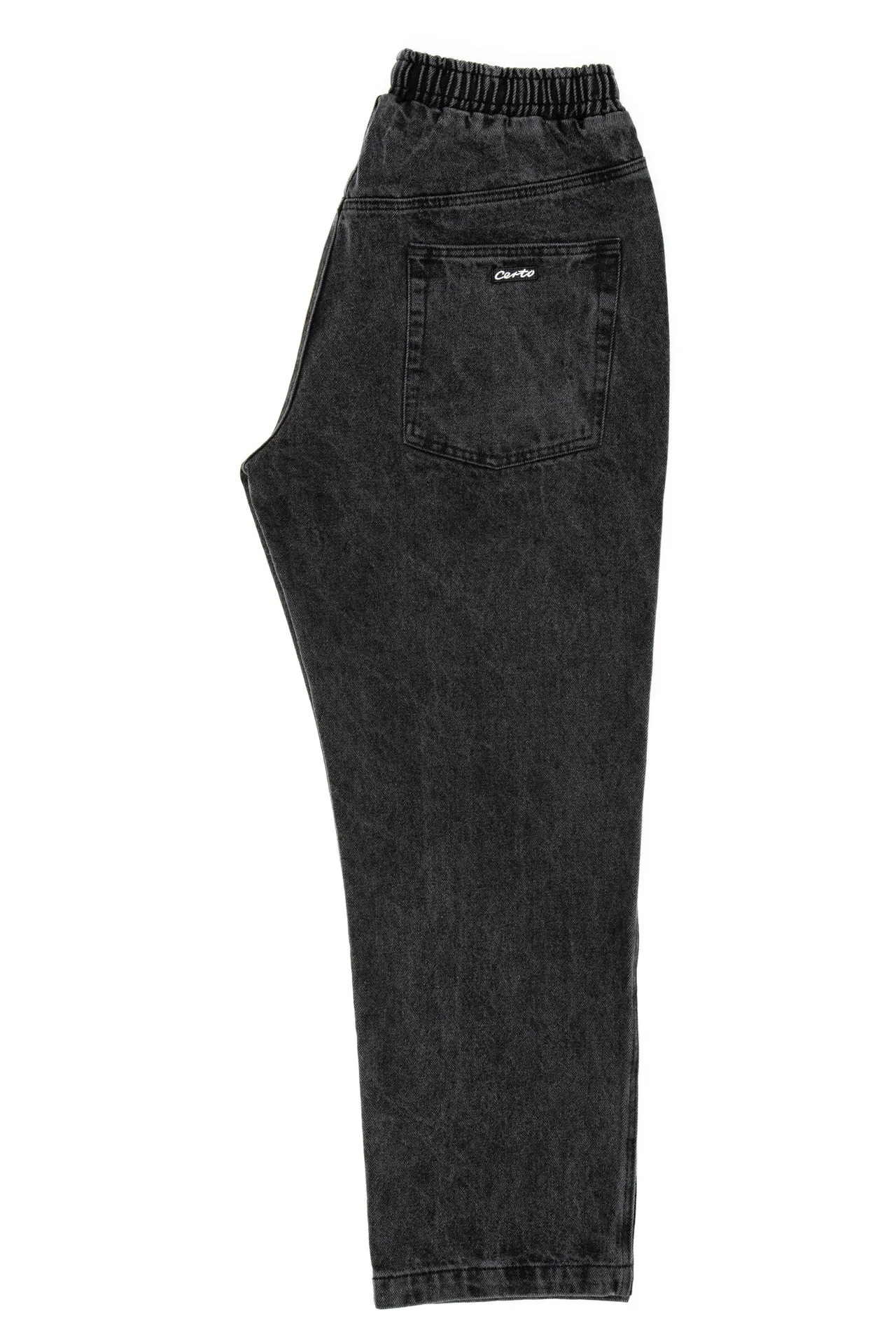 CERTO DENIM JEANS DJT001 // BLACK WASHED