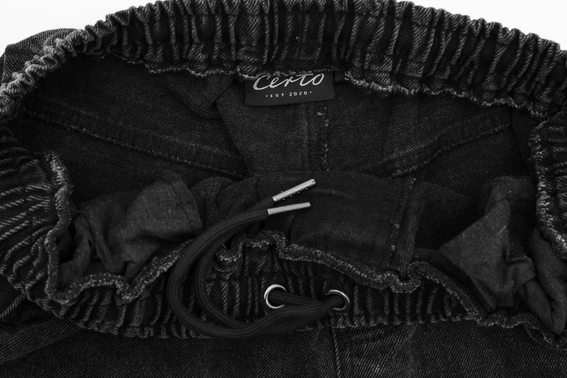 CERTO DENIM JEANS DJT001 // BLACK WASHED