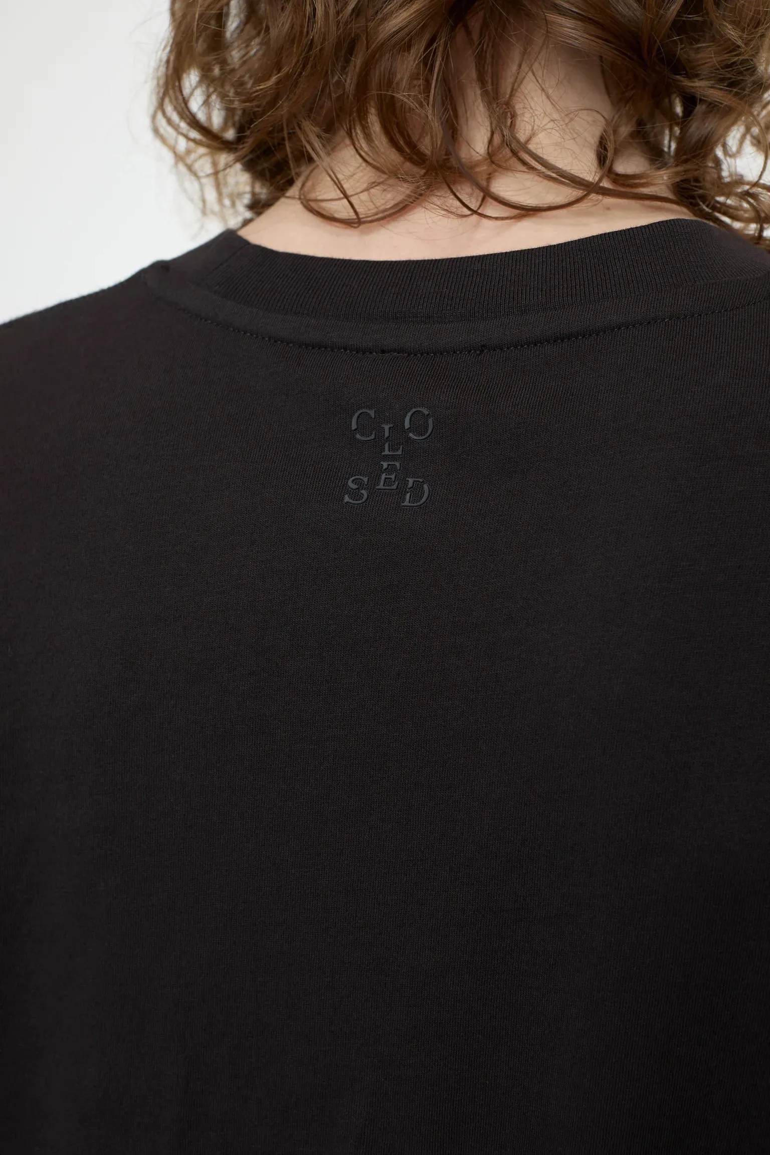 Closed Ebony Brown Relaxed T-Shirt