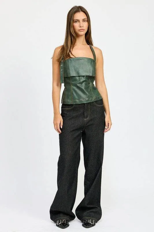 Emory Park Fleece Lined Denim Pants
