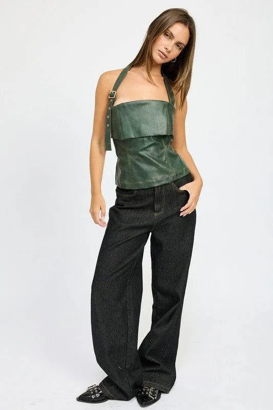 Emory Park Fleece Lined Denim Pants