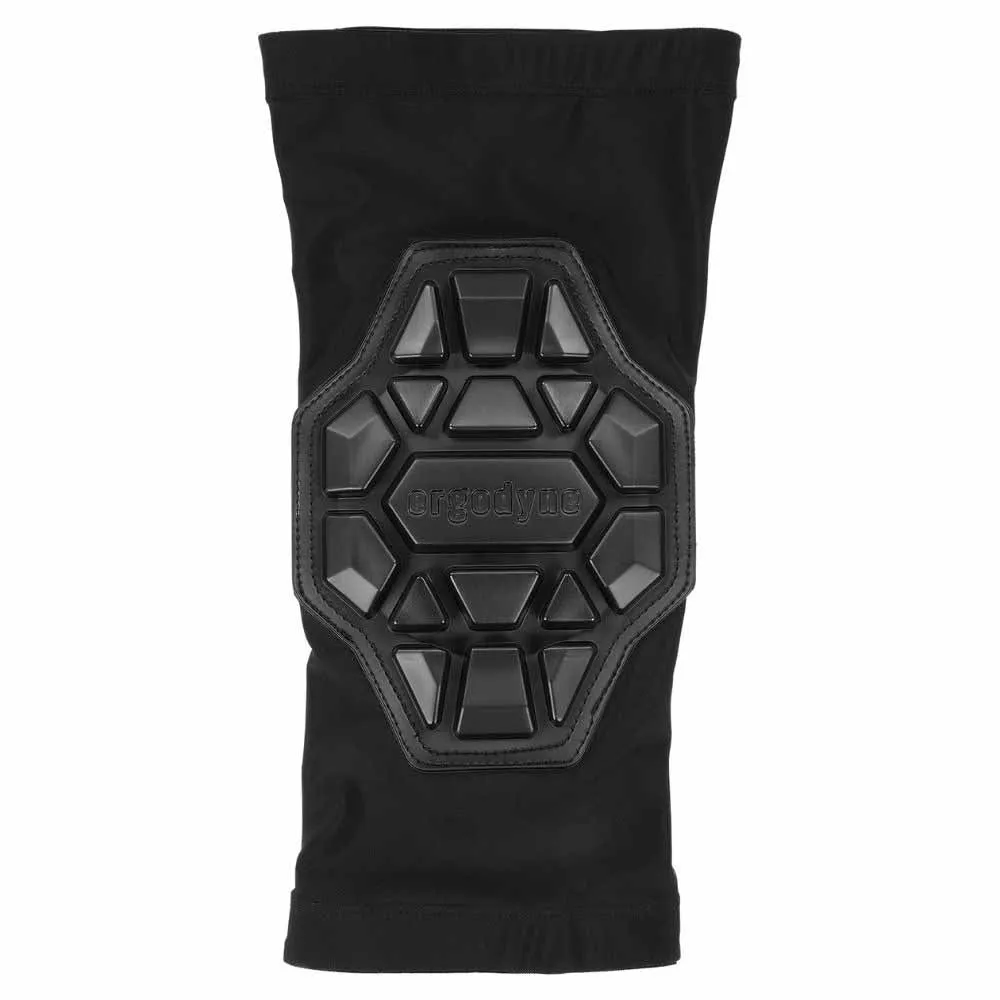 Ergodyne 18553 550 XL  Black Padded Knee Sleeves 3-Layer Foam Cap Pair
