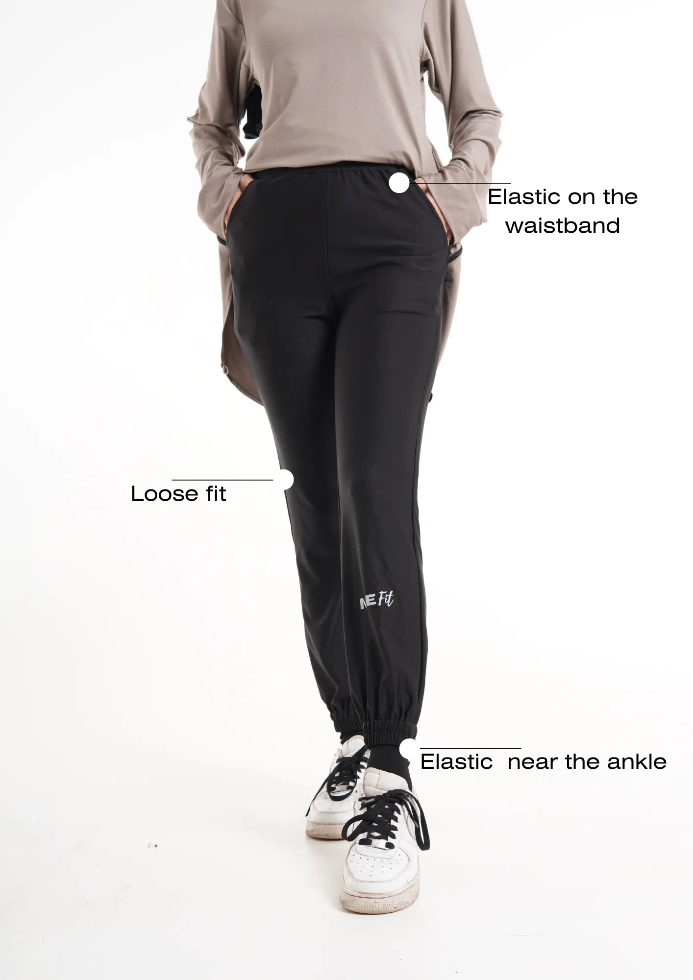 FlexFit Activewear Pants - Black