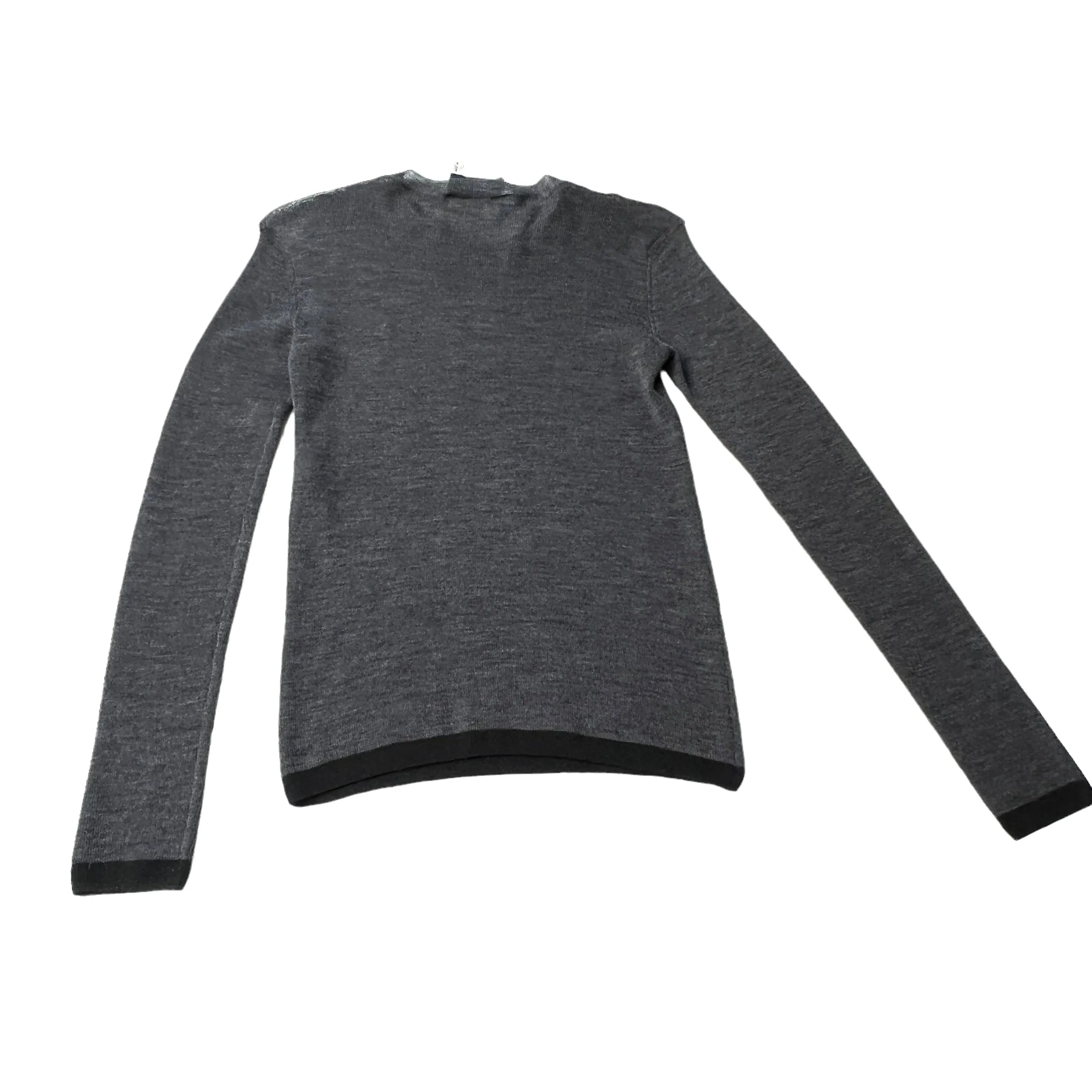 Grey Light Wool Sweater - S