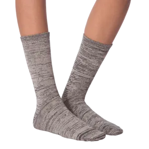 K.Bell Soft and Dreamy Marled Gray Socks