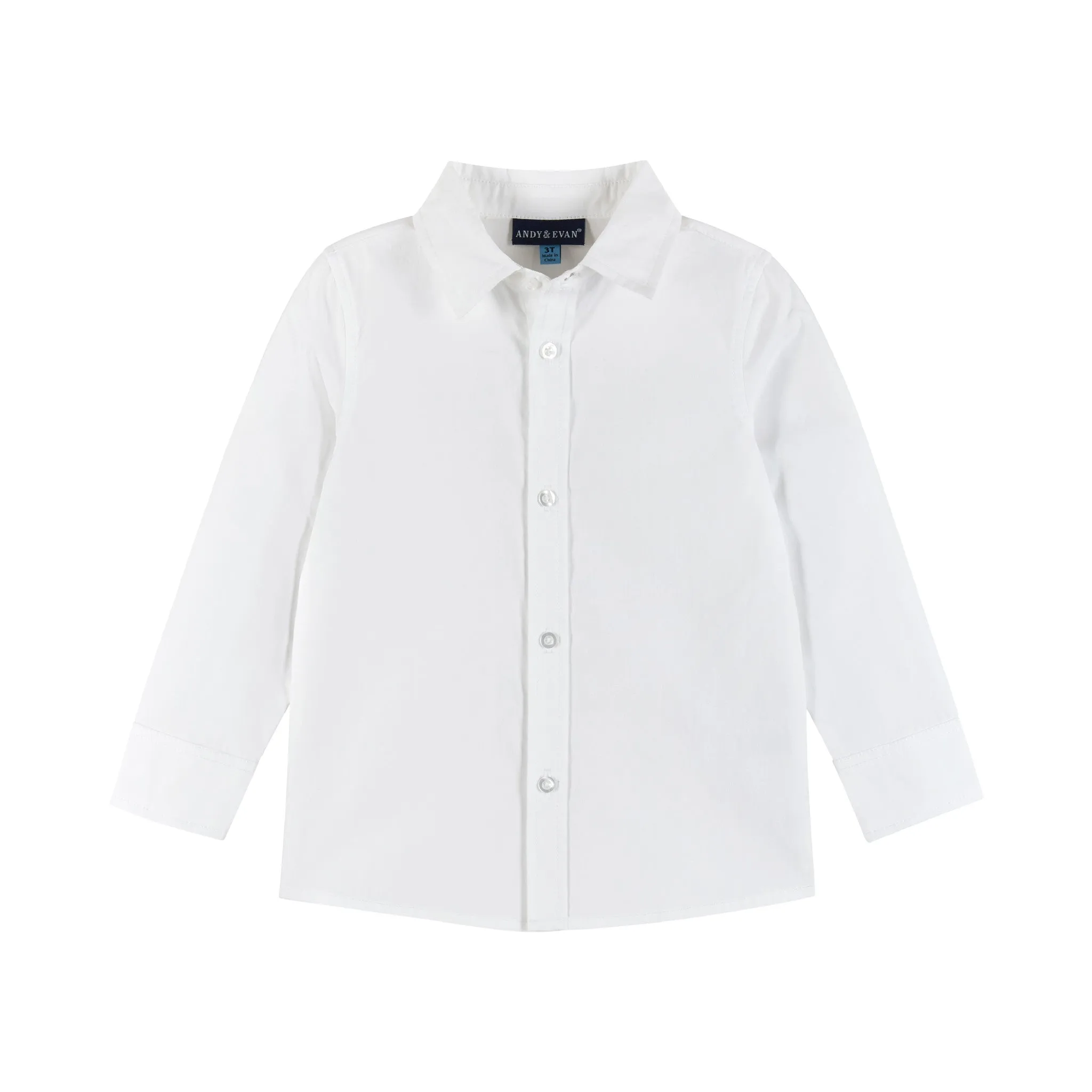 Kids 4-Piece Buttondown and Woven Vest Set | Navy