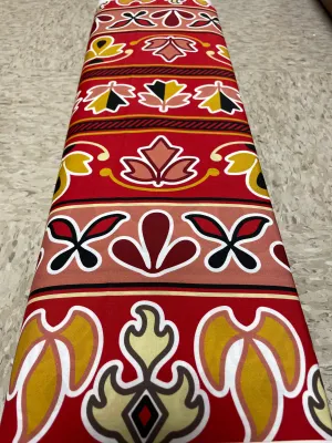 Lenape Floral "Shakhùkwiàn" Cotton Fabric