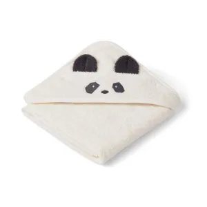 Liewood Albert Baby towel in panda