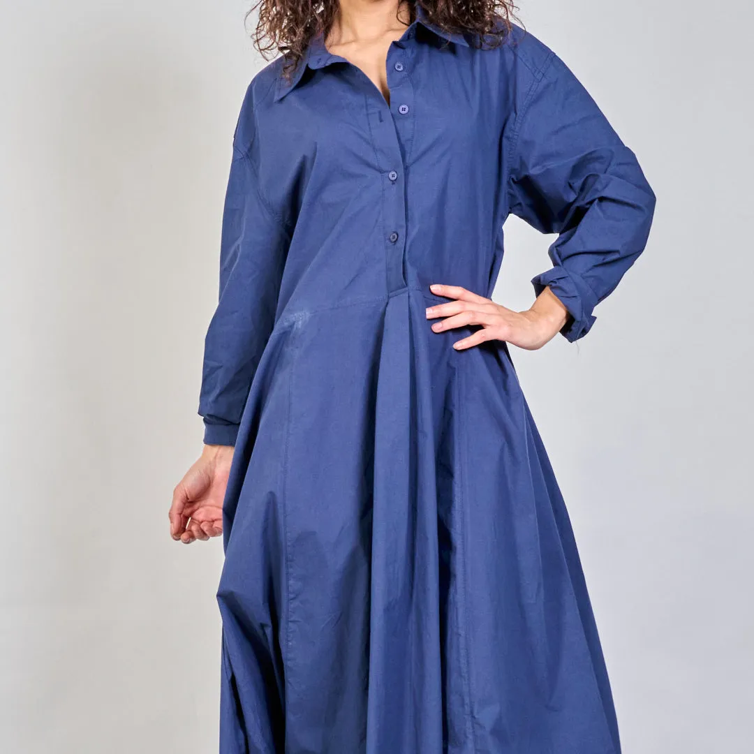 Longline relaxed shirt dress wholesale