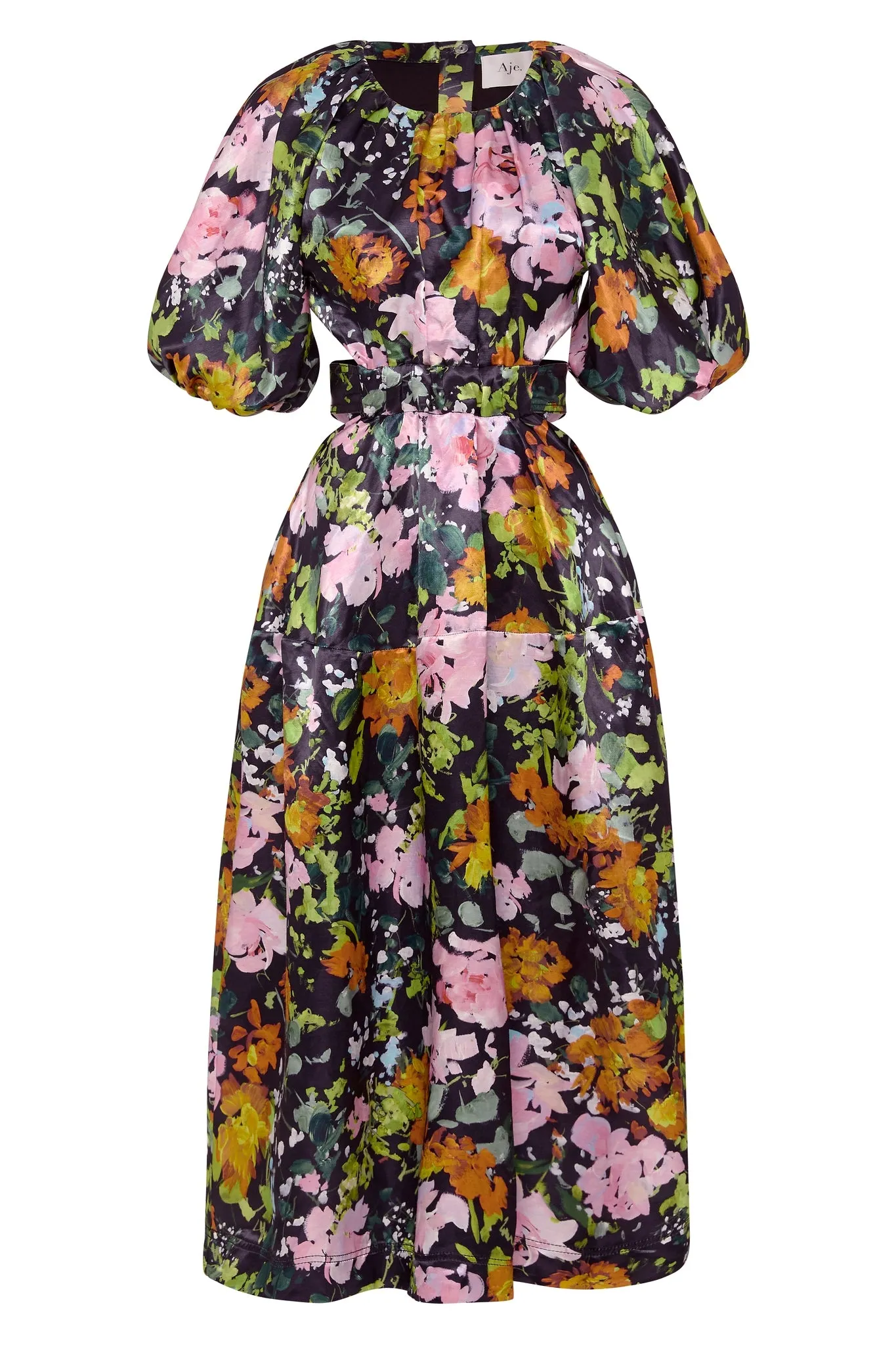 Mimosa Cutout Midi Dress