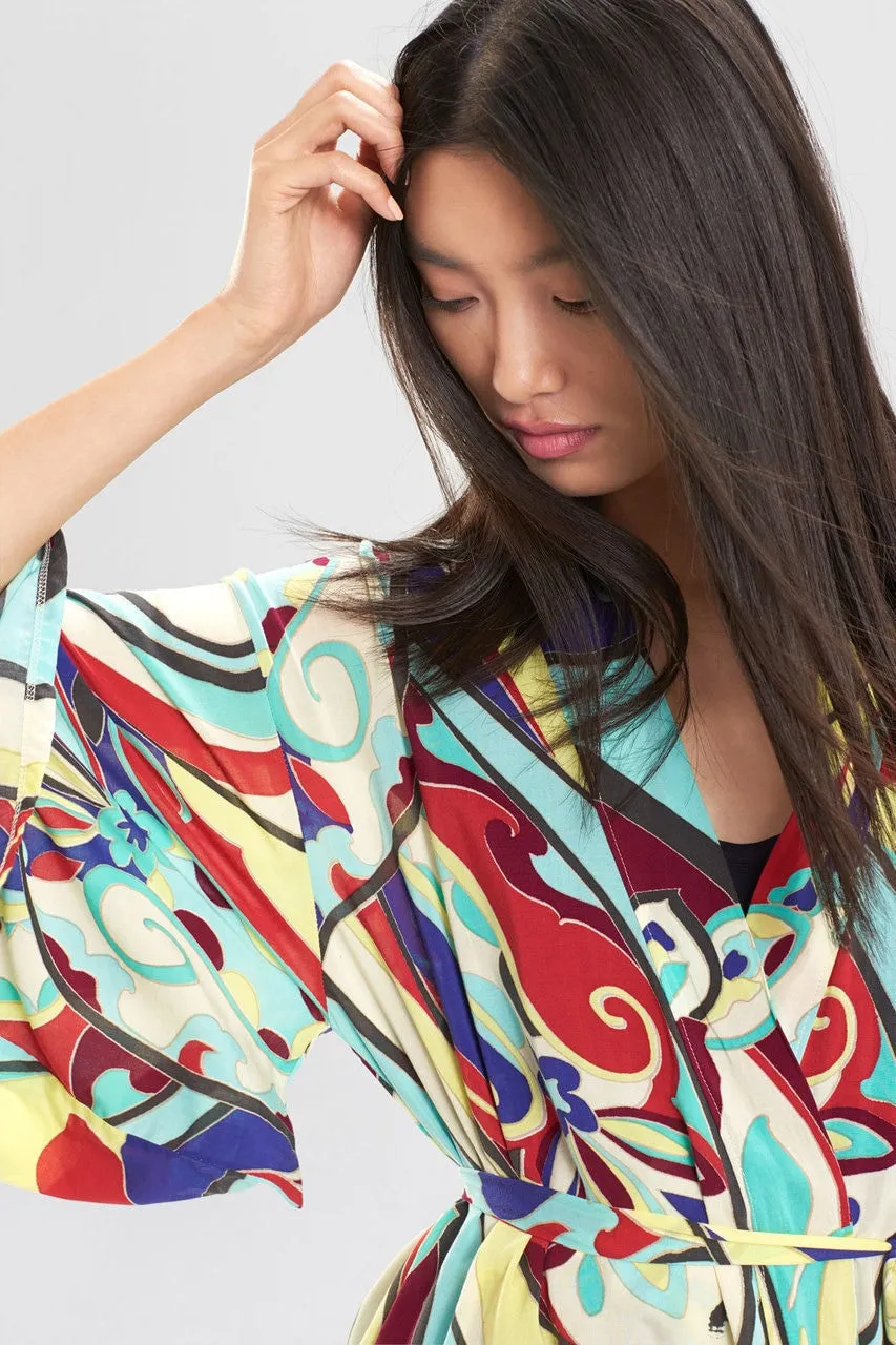 Mosaic Floral Wrap