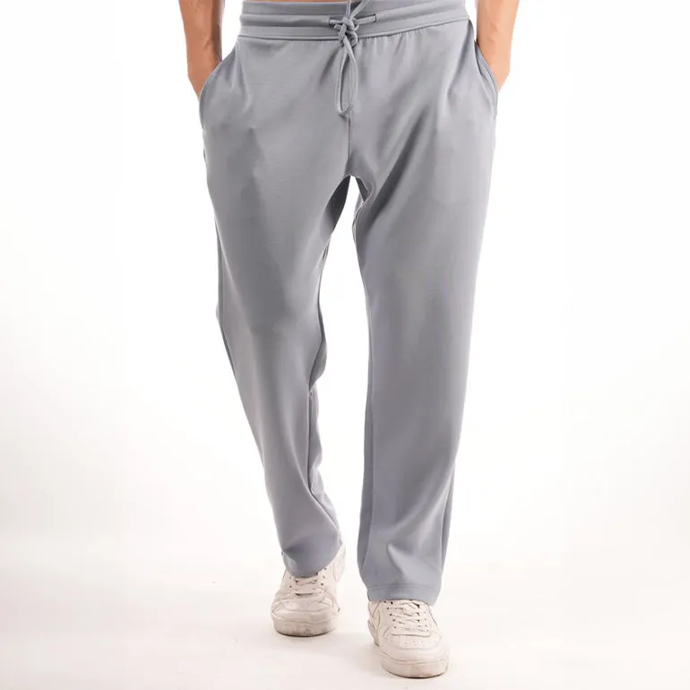 Premium Straight Pants For Men - Sky Blue