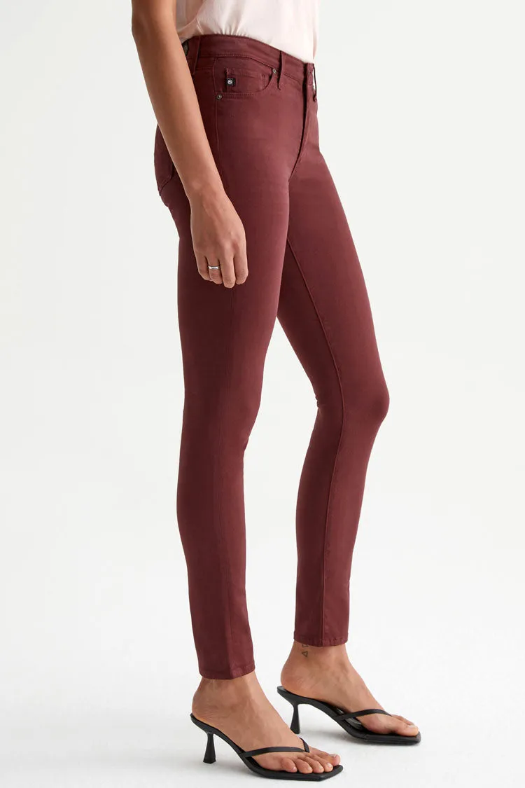 Prima Mid-rise Pants - Dark Plum