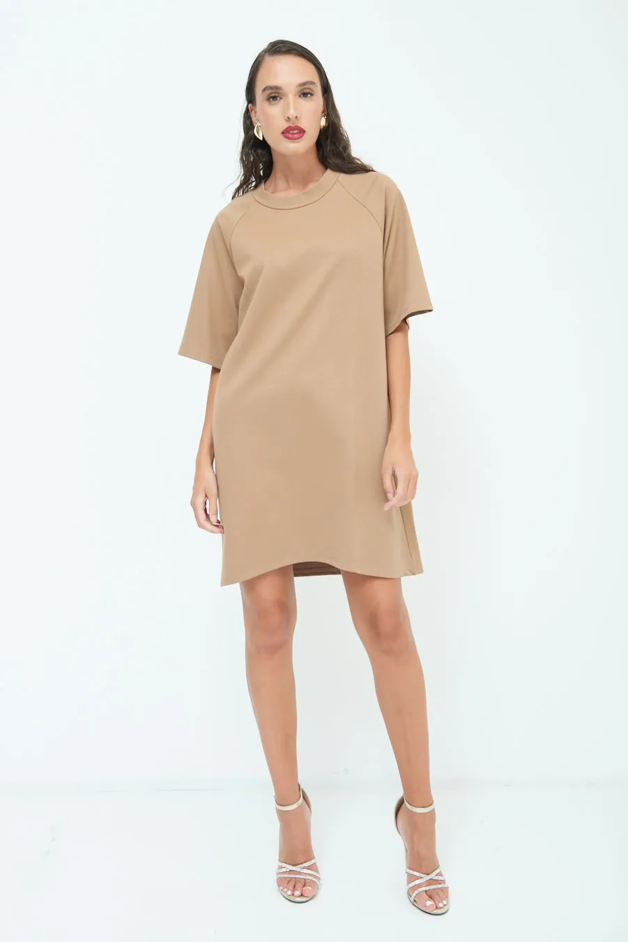 Relaxed fit tunic dress wholesale