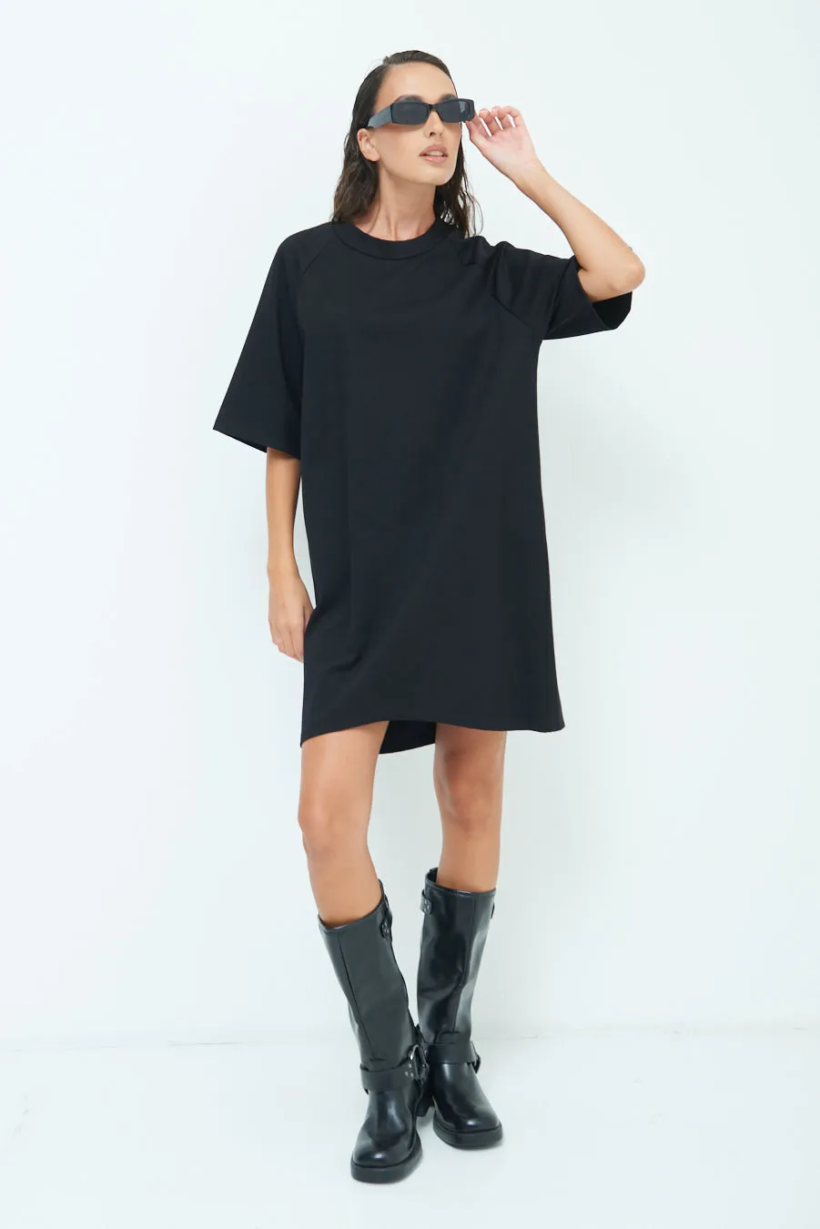 Relaxed fit tunic dress wholesale