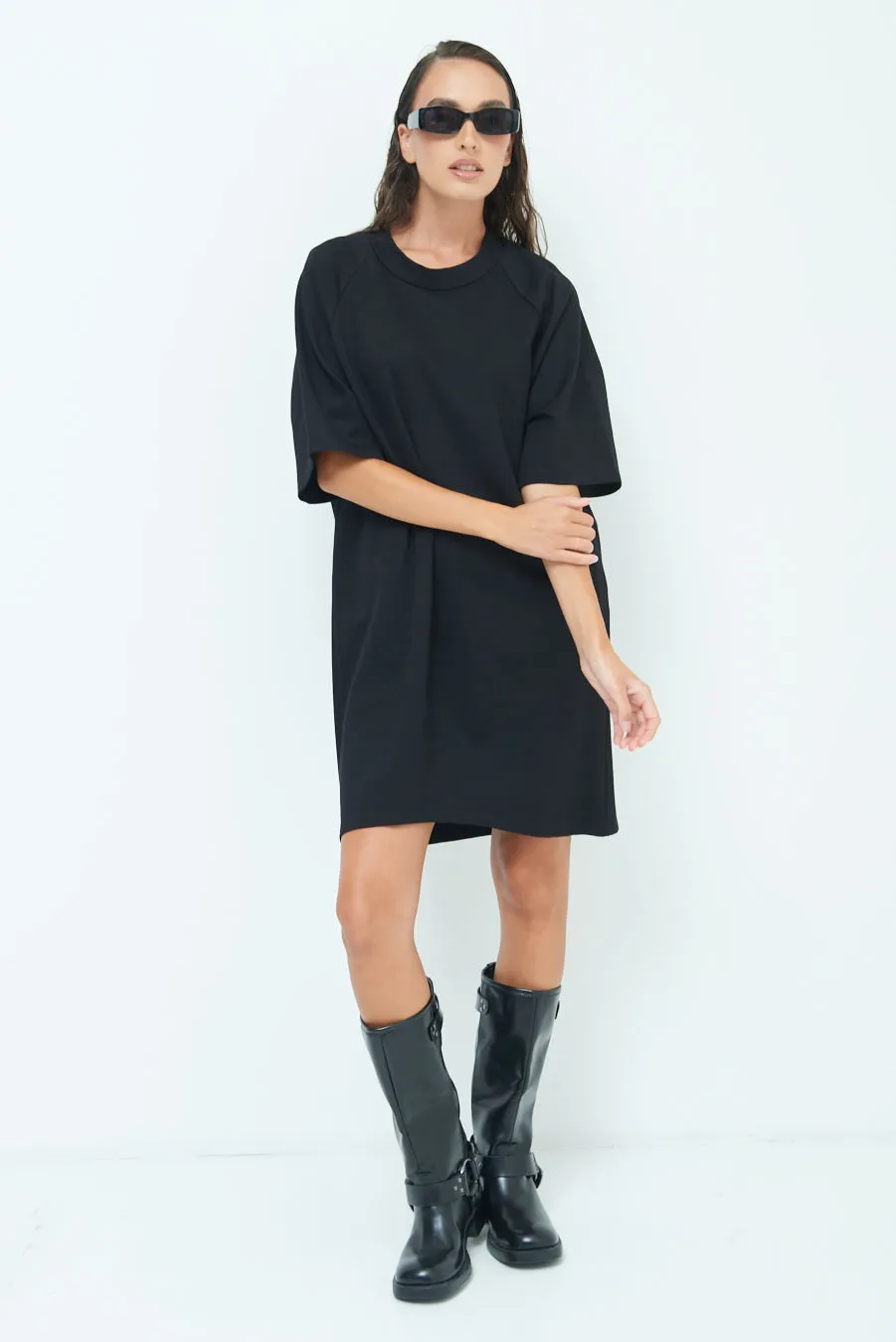 Relaxed fit tunic dress wholesale