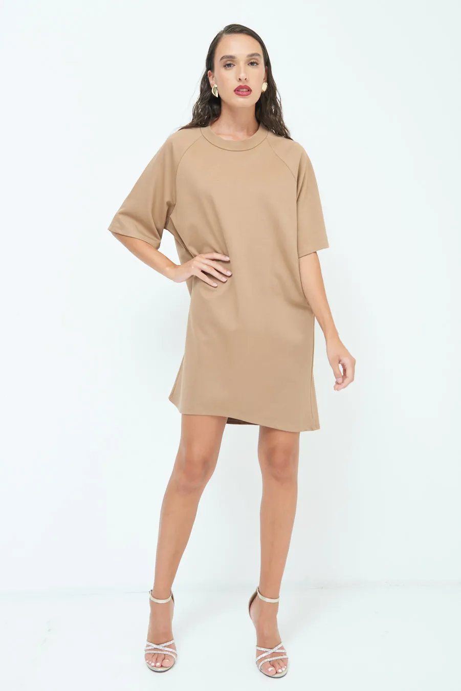 Relaxed fit tunic dress wholesale