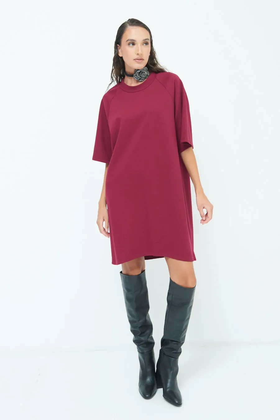 Relaxed fit tunic dress wholesale
