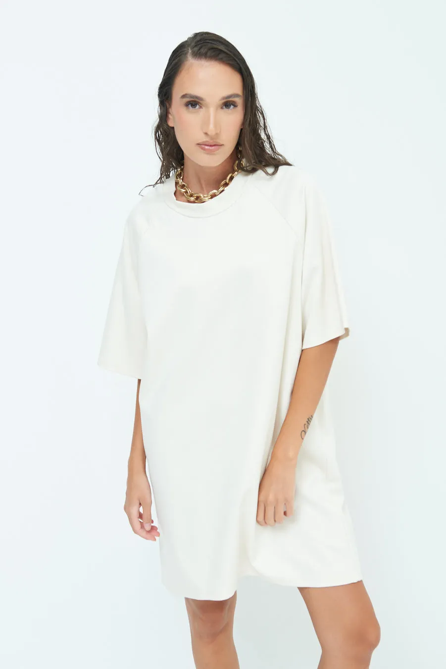 Relaxed fit tunic dress wholesale