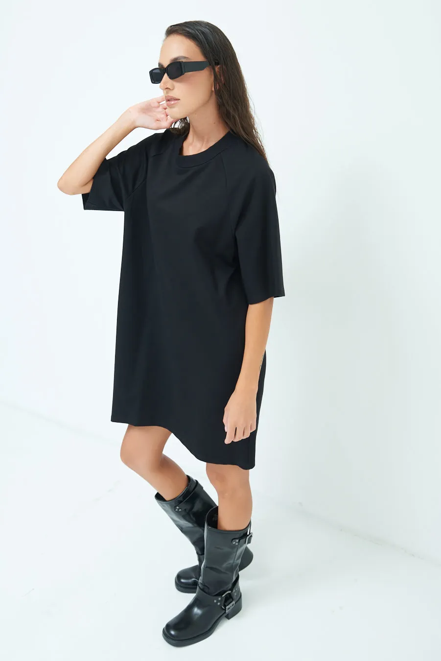 Relaxed fit tunic dress wholesale