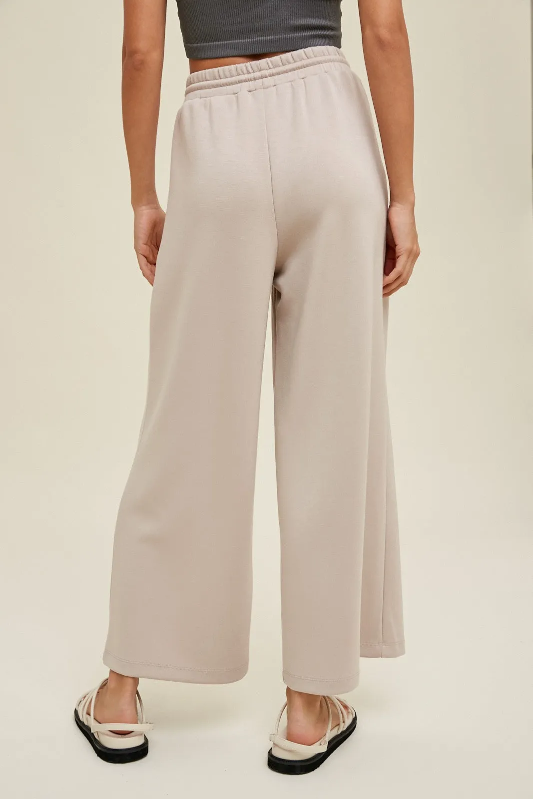 Scuba Wide Leg Pants