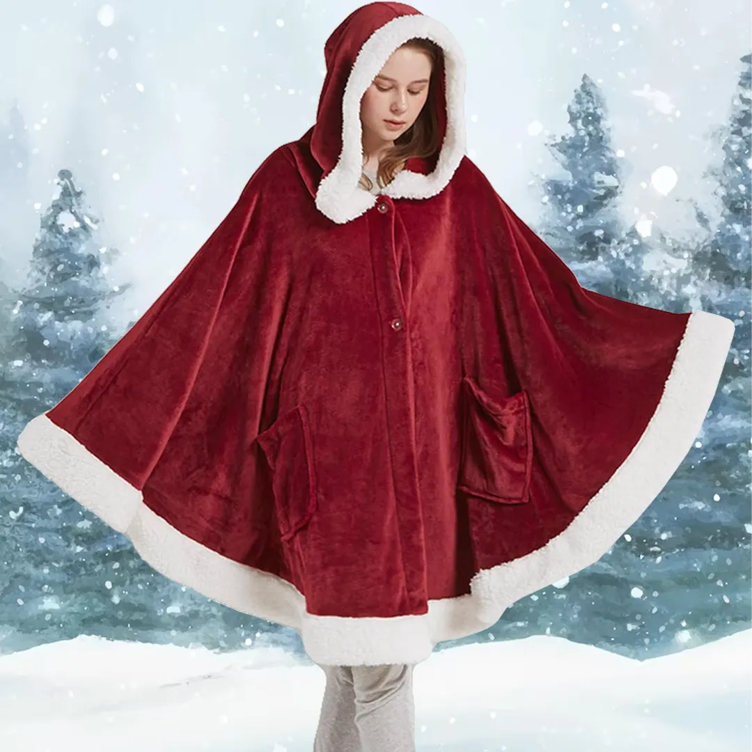Snuggle Robe Blanket Hoodie