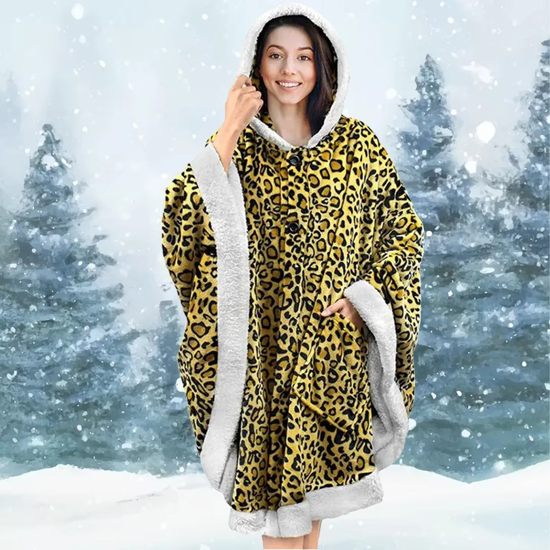 Snuggle Robe Blanket Hoodie