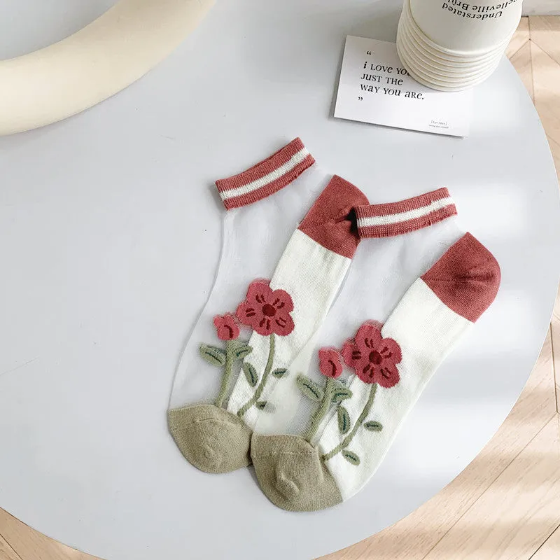 Soft Rose Socks
