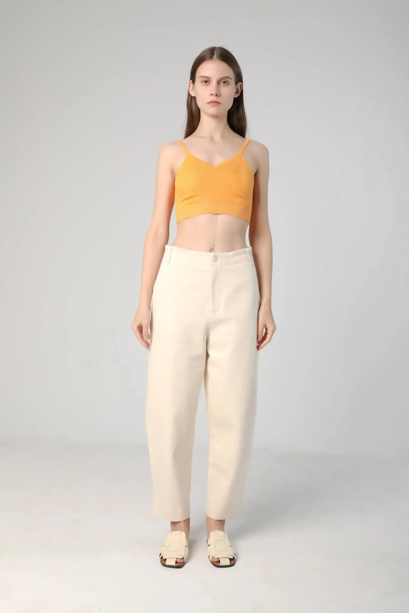Tapered Crop Pants
