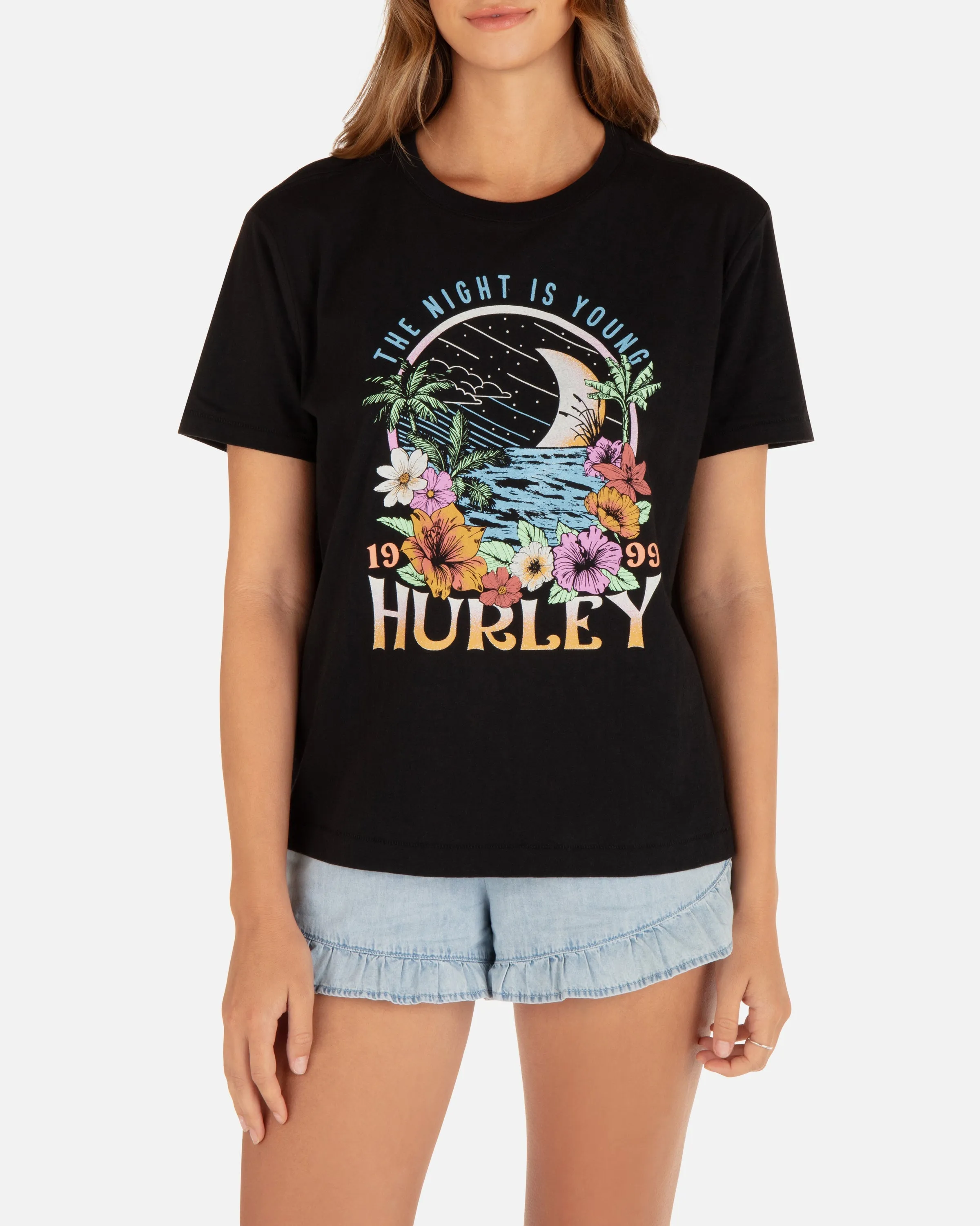 The Night Is Young Girlfriend Tee