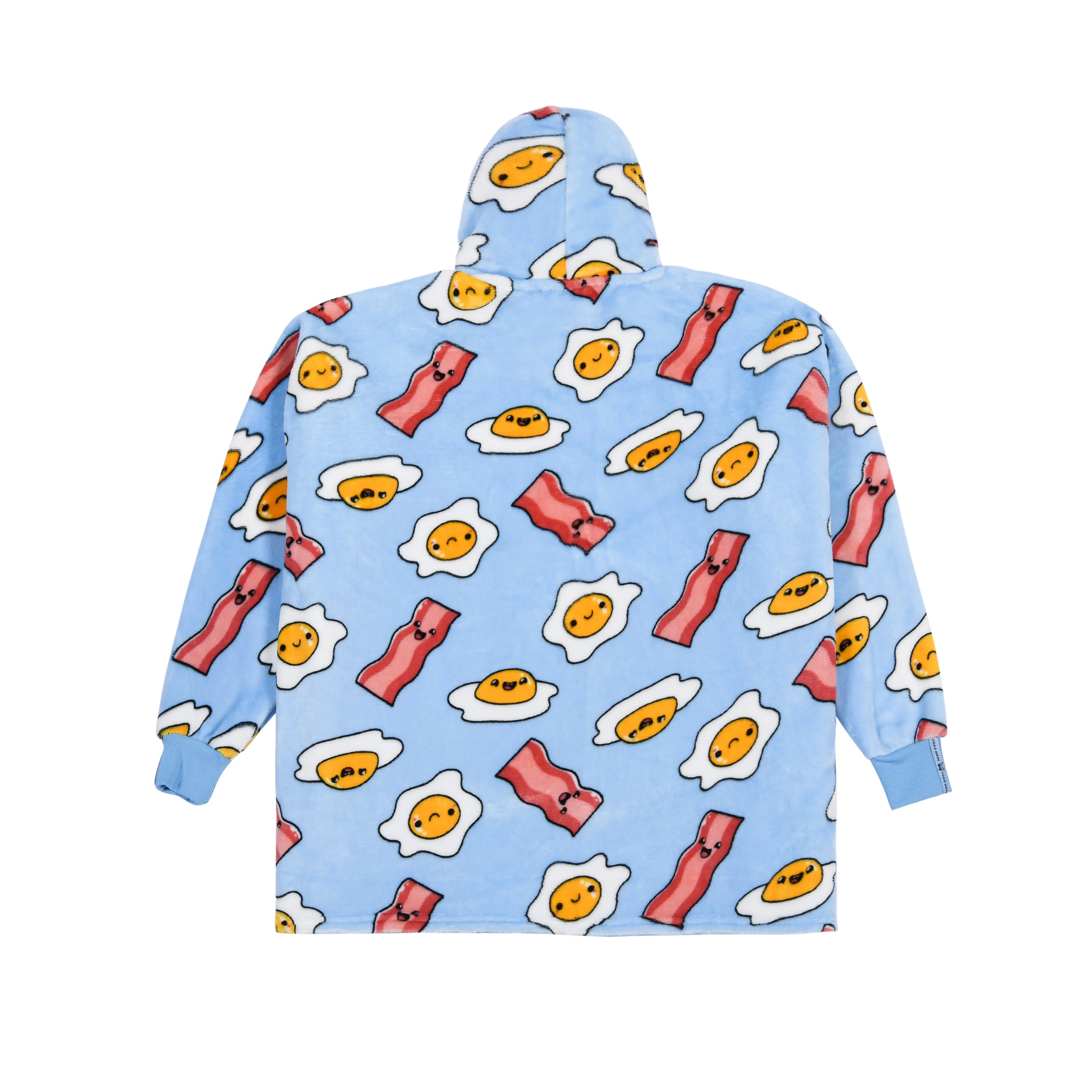 UGGOWEAR GIANT HOODIE Wakey Wakey Kids Blue Sizes 12-14