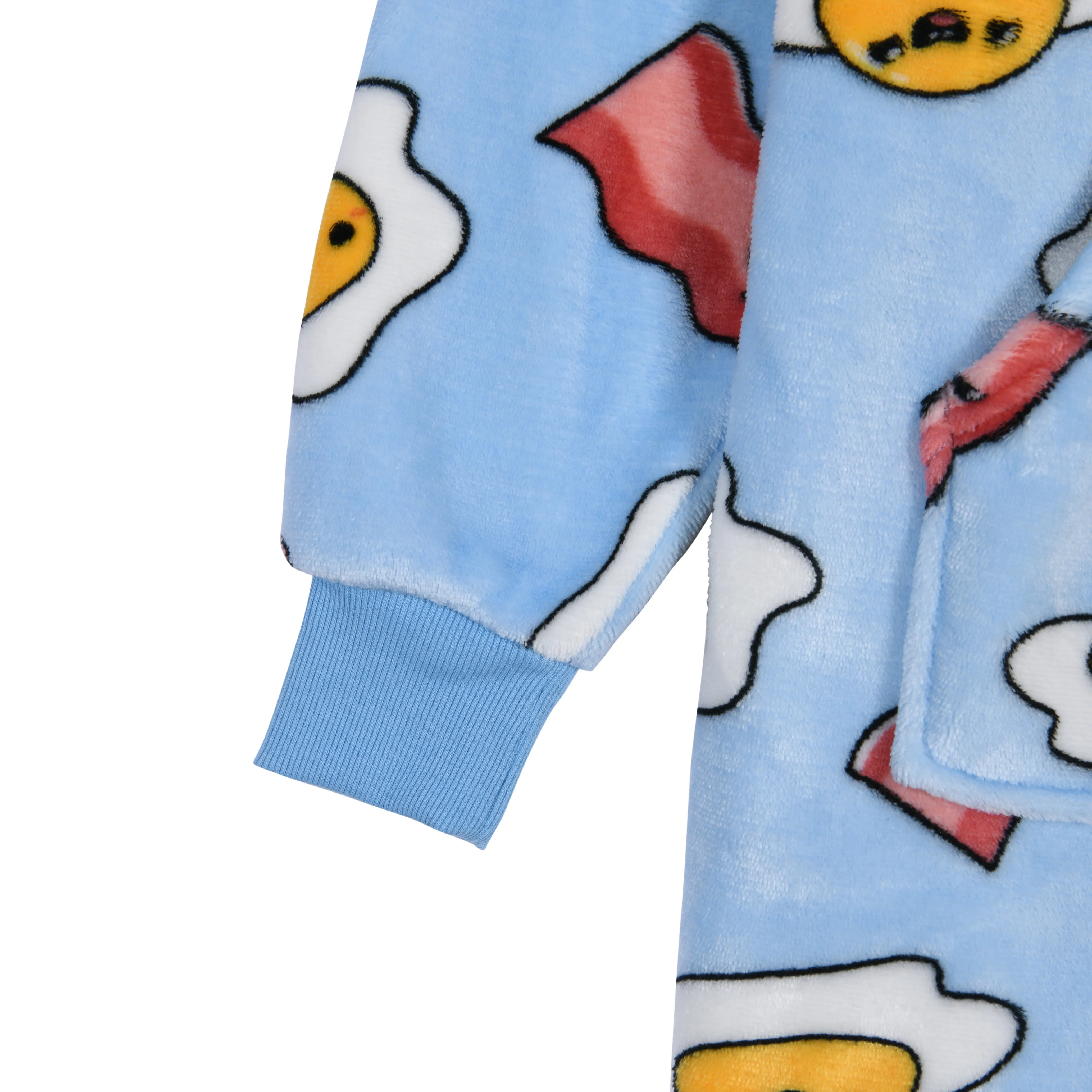 UGGOWEAR GIANT HOODIE Wakey Wakey Kids Blue Sizes 12-14