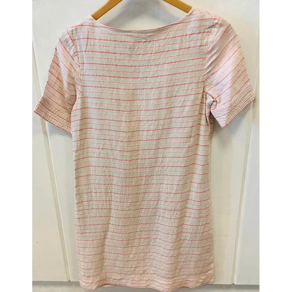 Vineyard Vines V-Neck Linen Tunic - Size 00