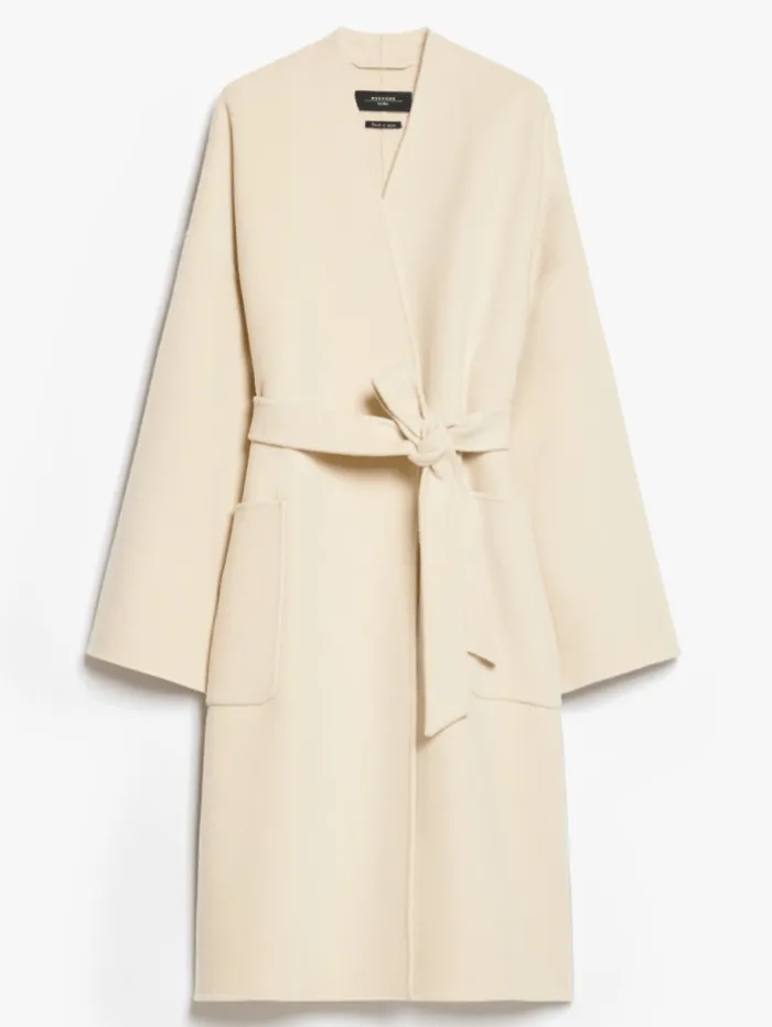 Weekend By Max Mara ERIS Wool Robe Coat In Beige 2425016011 Col 064