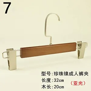 Xyijia Hanger (10Pcs/ Lot Wooden Hanger Non-Slip Men's Clothing Women's Clothing Clothes Rack Clothing Store Clothes Hanging Clothes Wooden Hanger Retro